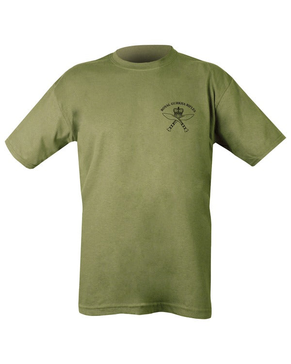 Royal Gurkha Rifles T-shirt - Olive green