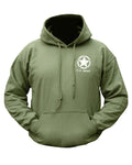 Willys Jeep Olive Green Hoodie