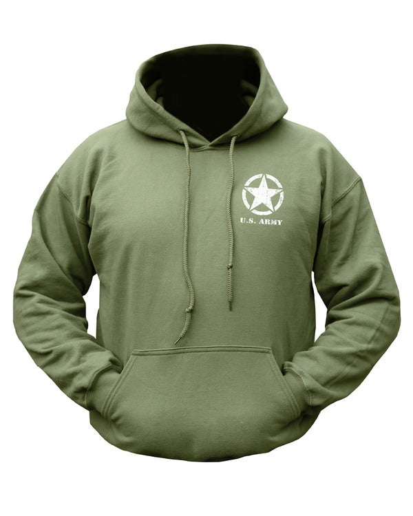 Willys Jeep Olive Green Hoodie