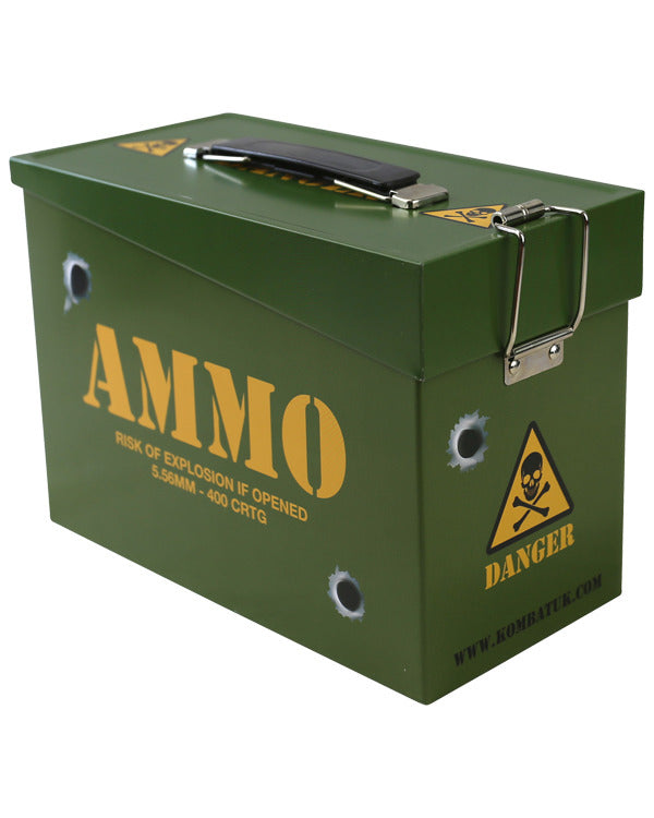 Army style ammo tin for kids
