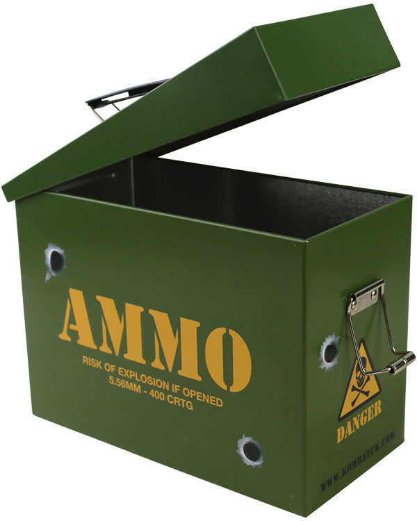 Army style ammo tin for kids