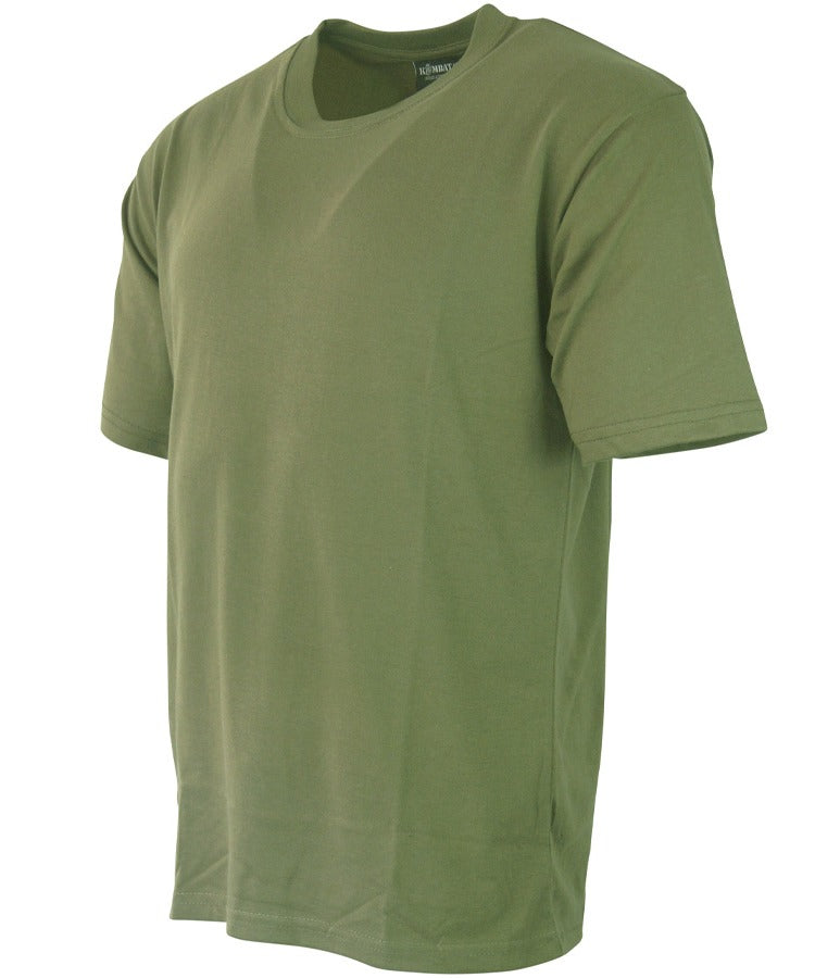 Military plain T-Shirt - Olive Green