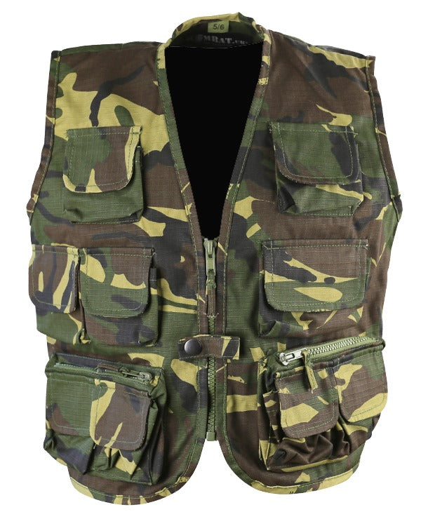 Kids army tactical vest in DPM