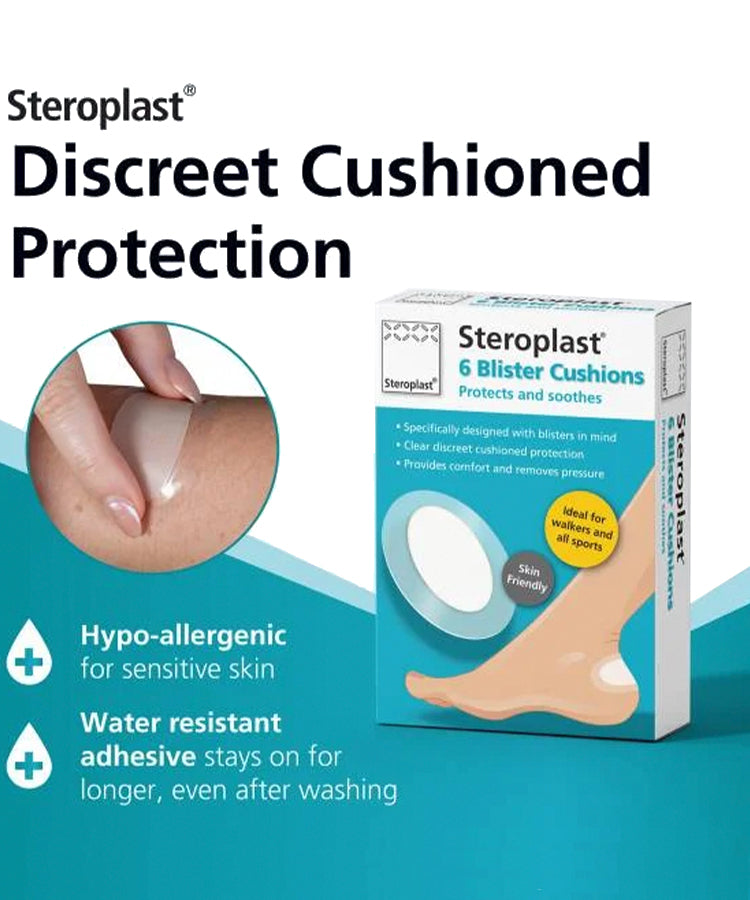 Blister cushions - 6.8cm x 4.3cm - box of 6