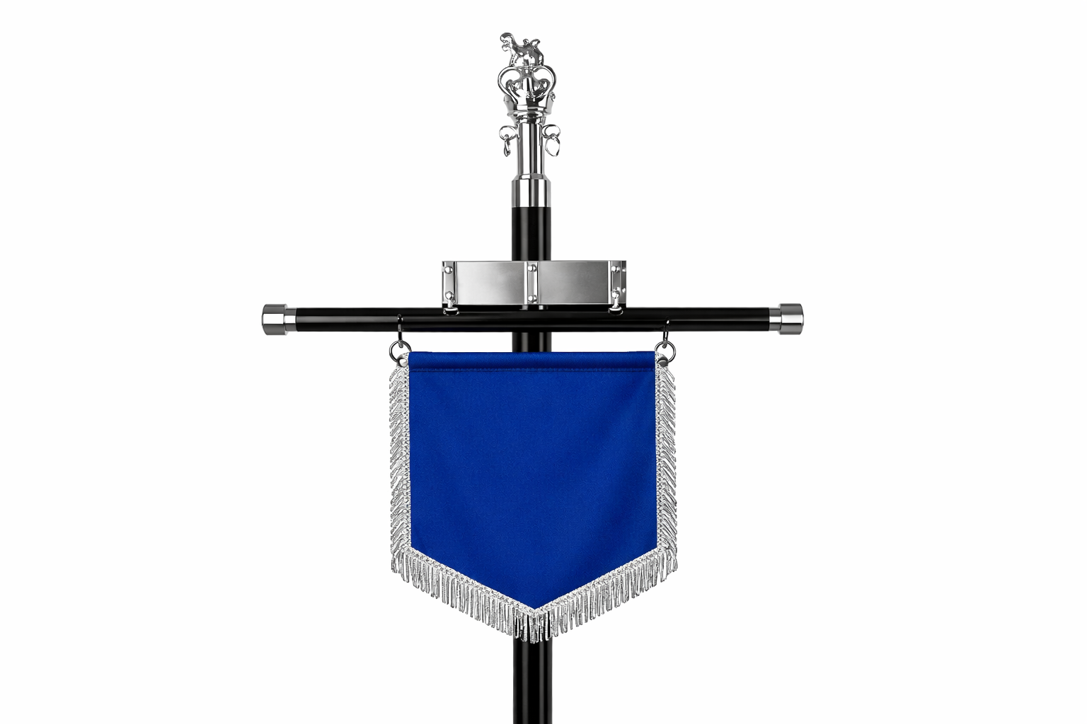 Bannerette in Black and Crome
