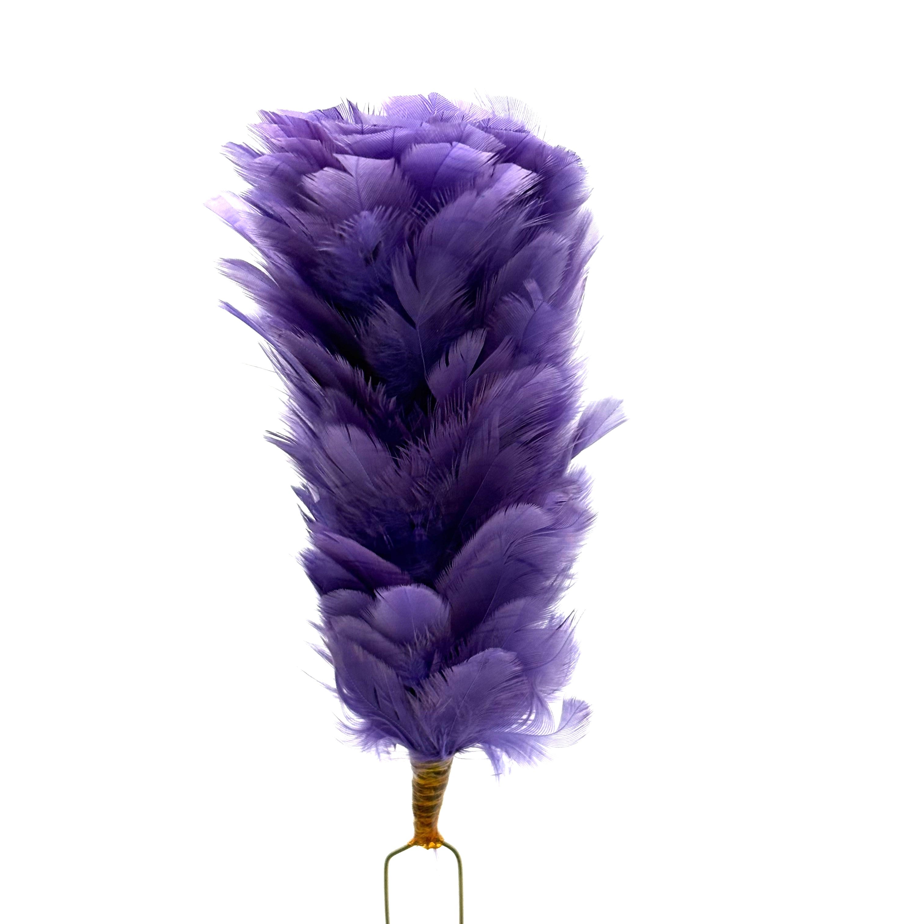 Purple 7 Scots hackle