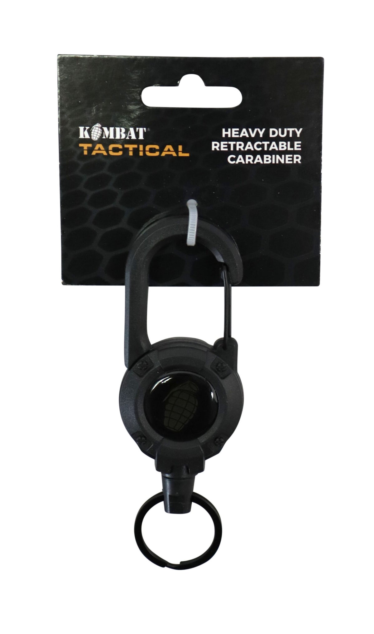 Heavy duty retractable carabiner