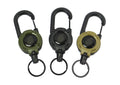 Heavy duty retractable carabiner