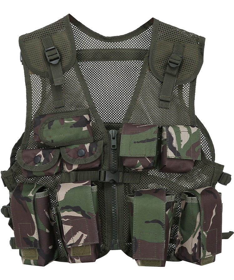 Kids army assault vest DPM