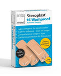 Waterproof Plasters - Pack of 16 - 3 assorted sizes