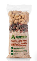 TentMeals Cashew and Goji Berry Breakfast - 500 kcal
