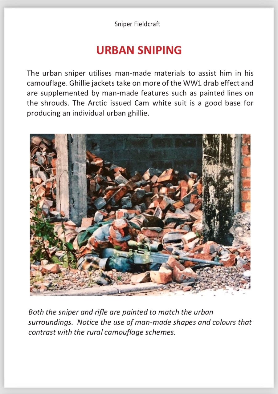 Sniper Pocket Book - 4th Edition
