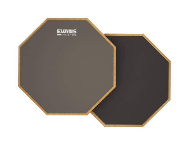 Evans 2 sided practice drum pads