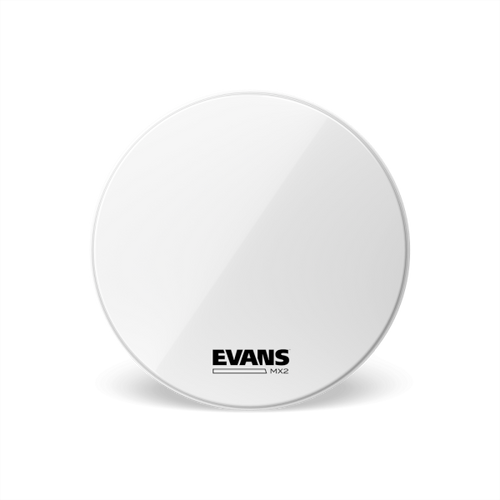 EVANS MX2 26" White Bass Drumhead