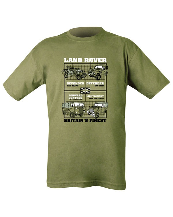 Landrover T-shirt - Olive